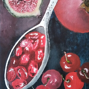 FRUIT ON SPOON