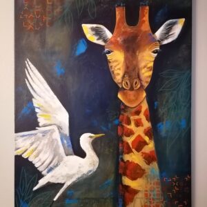 Giraffe Antics