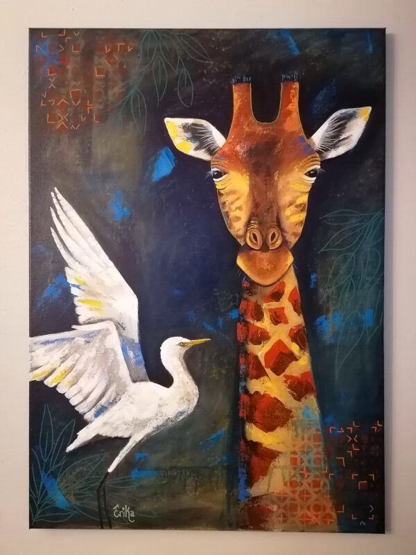 Giraffe Antics